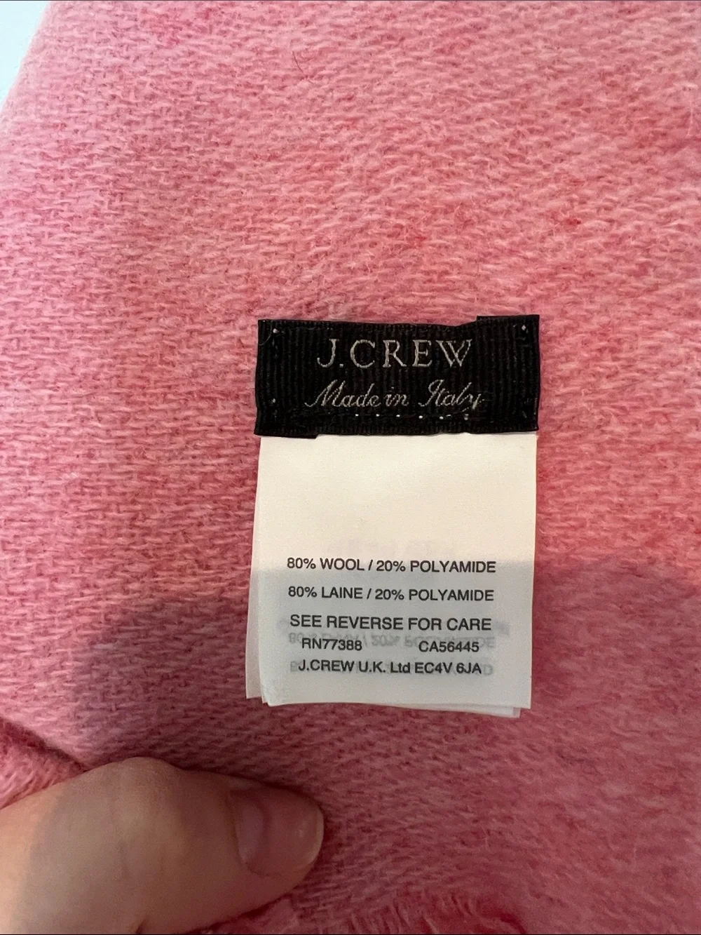 J.Crew blanket scarf